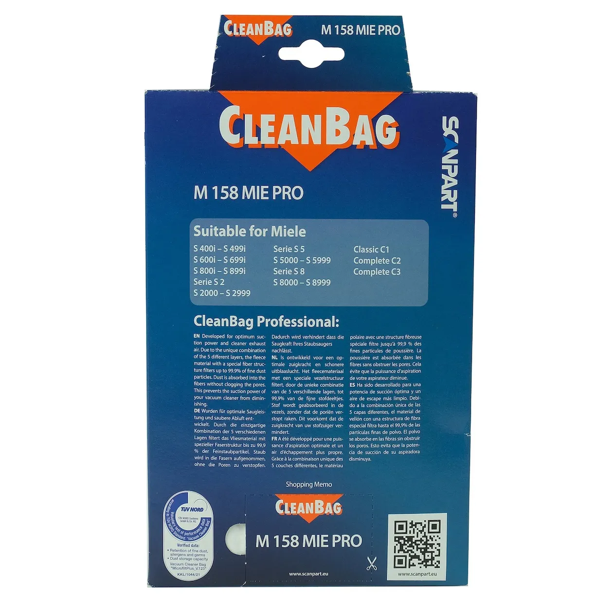 Cleanbag Professional Miele GN