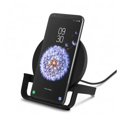 Belkin 10W Wireless Charging Stand with PSU & Micro USB Cable Zwart