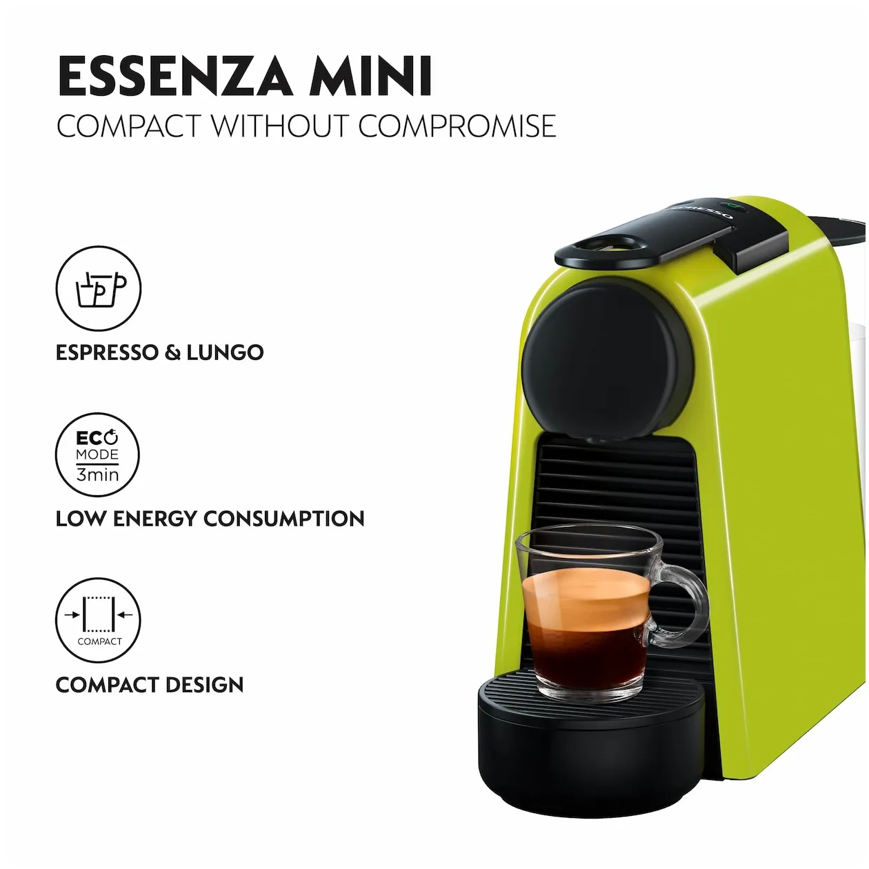 Magimix Nespresso Essenza mini M115 Groen