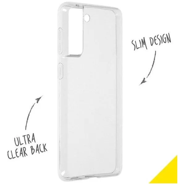 Accezz Clear Backcover Samsung Galaxy S21 Plus Transparant