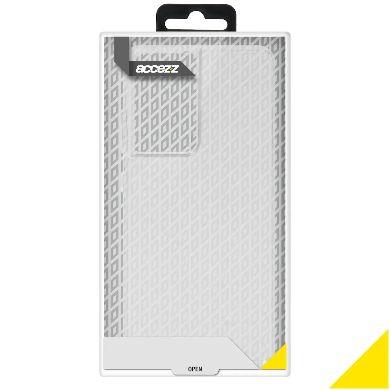 Accezz Clear Backcover Samsung Galaxy S21 Ultra Transparant