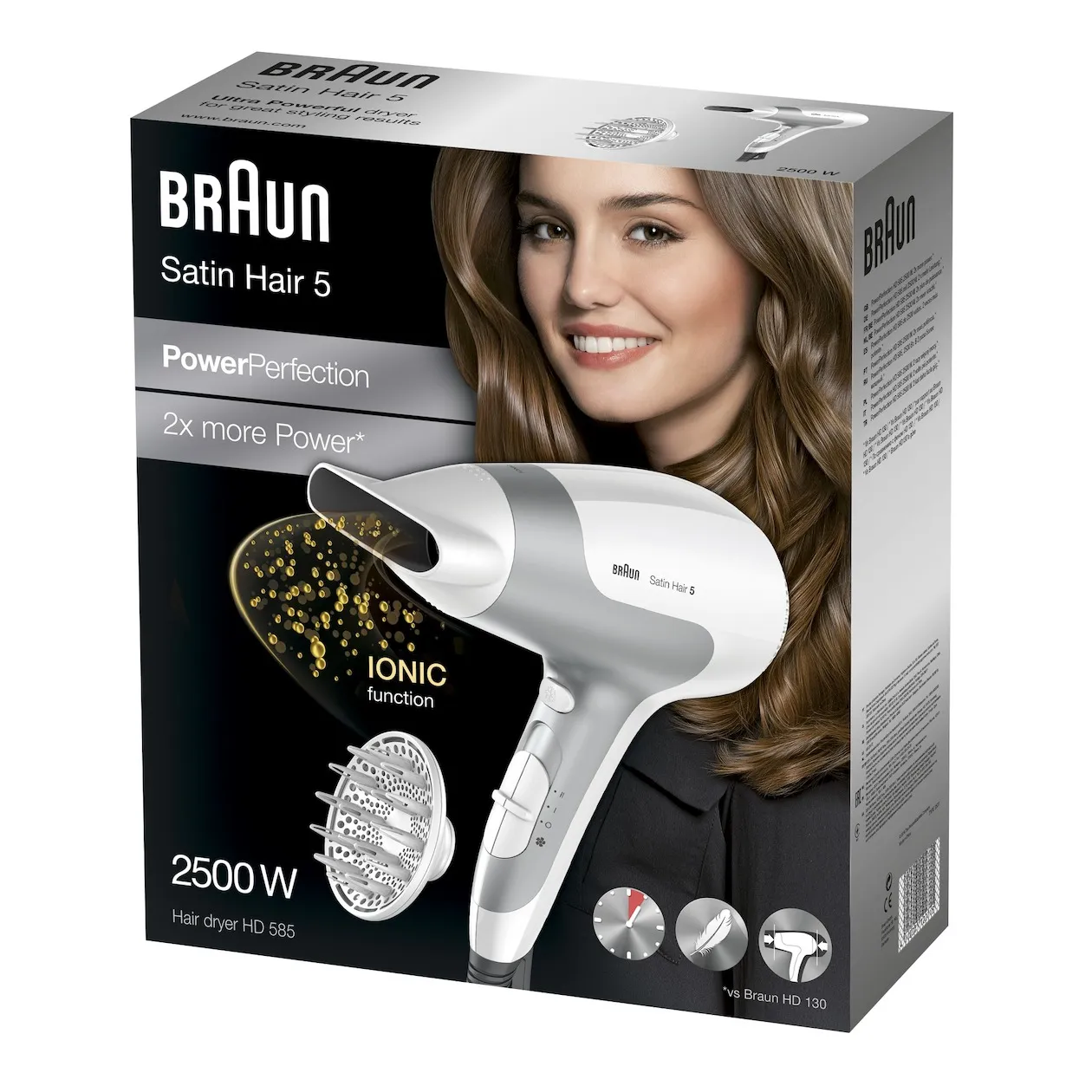 Braun HD585 Satin-Hair 5 Diffuser Wit