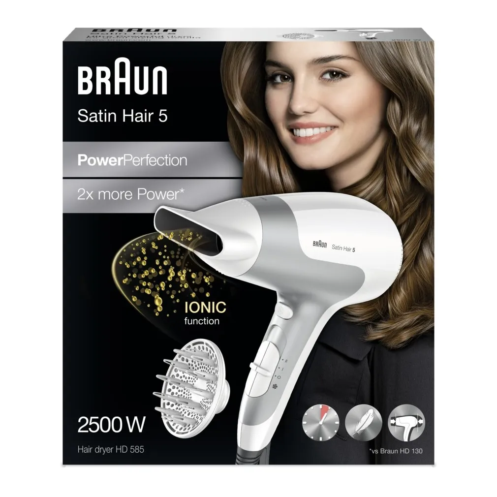 Braun HD585 Satin-Hair 5 Diffuser Wit
