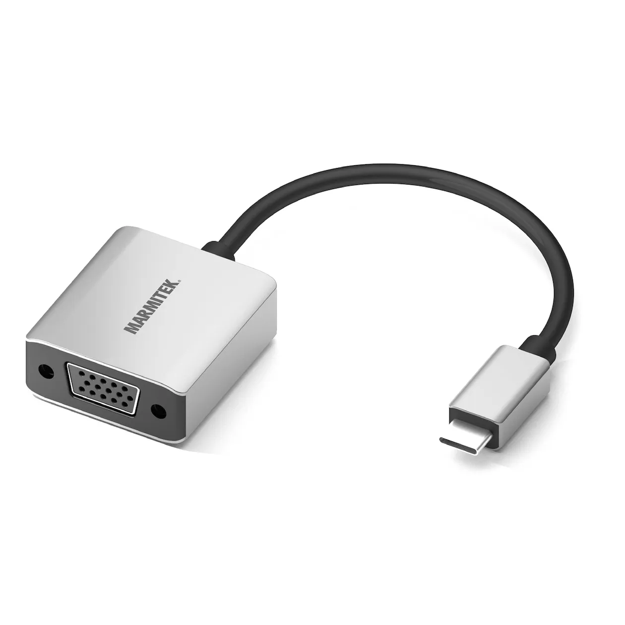 Marmitek Adapter USB type C naar VGA Zwart