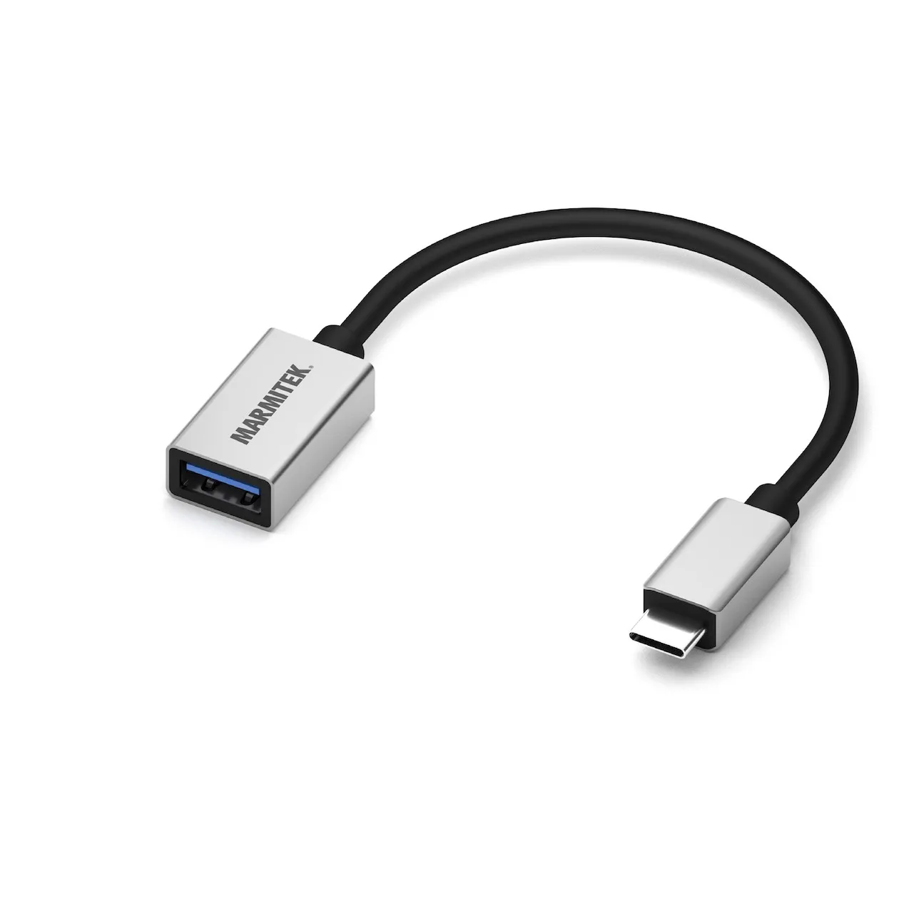 Marmitek Adapter USB type C naar USB-A Zwart