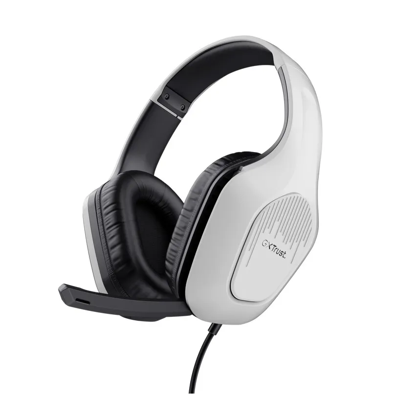 Trust GXT 415 Zirox Over-ear gamingheadset Wit