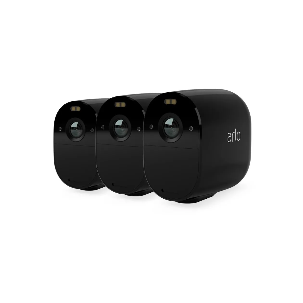 Arlo Essential Spotlight Camera 3-Pack Zwart