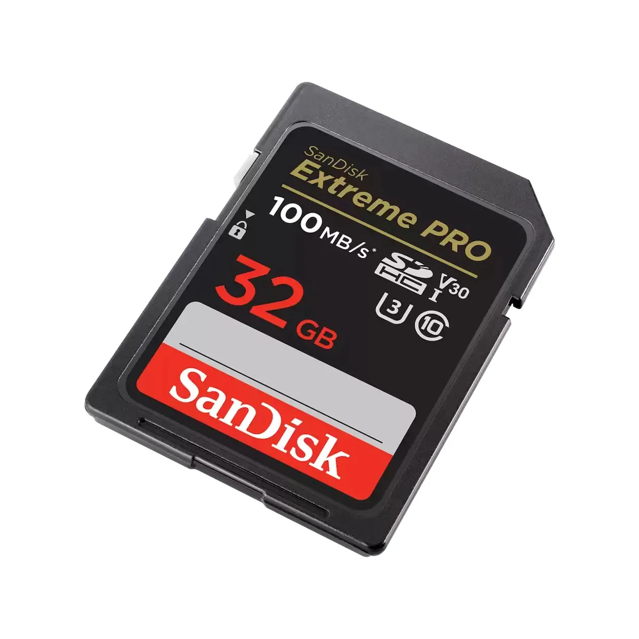 SanDisk SDHC Extreme Pro 32GB 100/90 mb/s - V30 - Rescue Pro DL 2Y