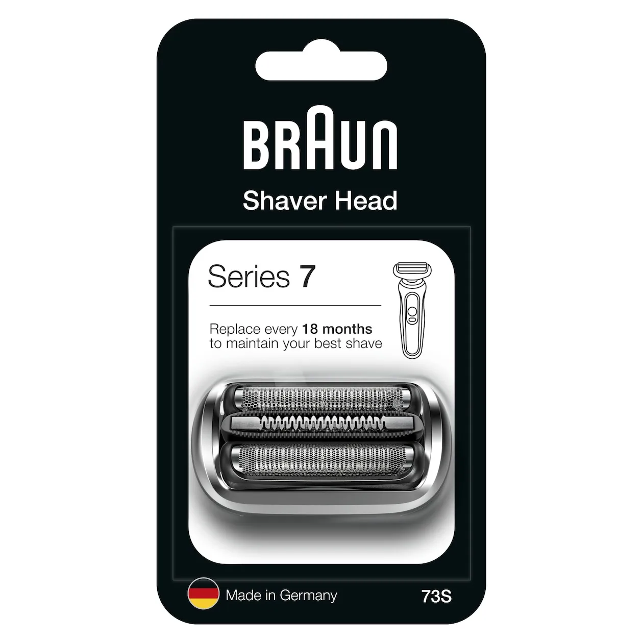 Braun Scheerblad / 73S / Series 7 Zilver
