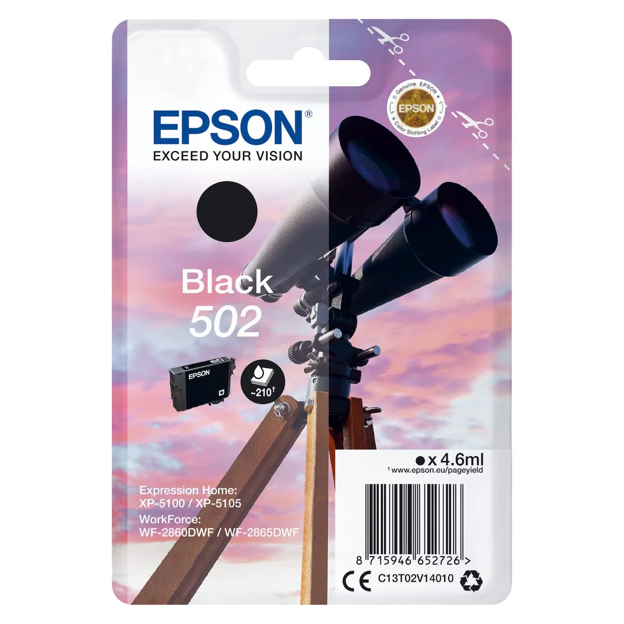 Epson 502 - Verrekijker Zwart