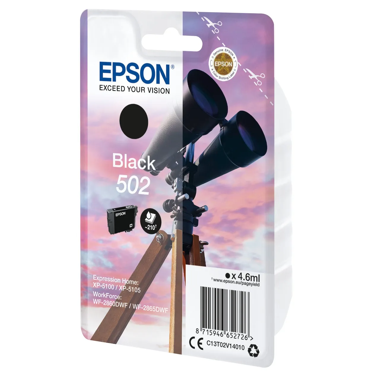 Epson 502 - Verrekijker Zwart