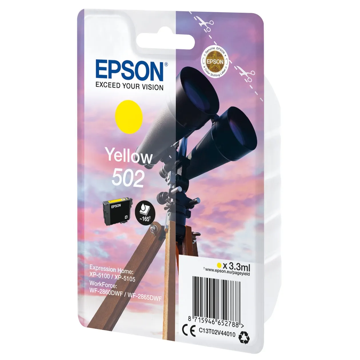 Epson 502 - Verrekijker Geel