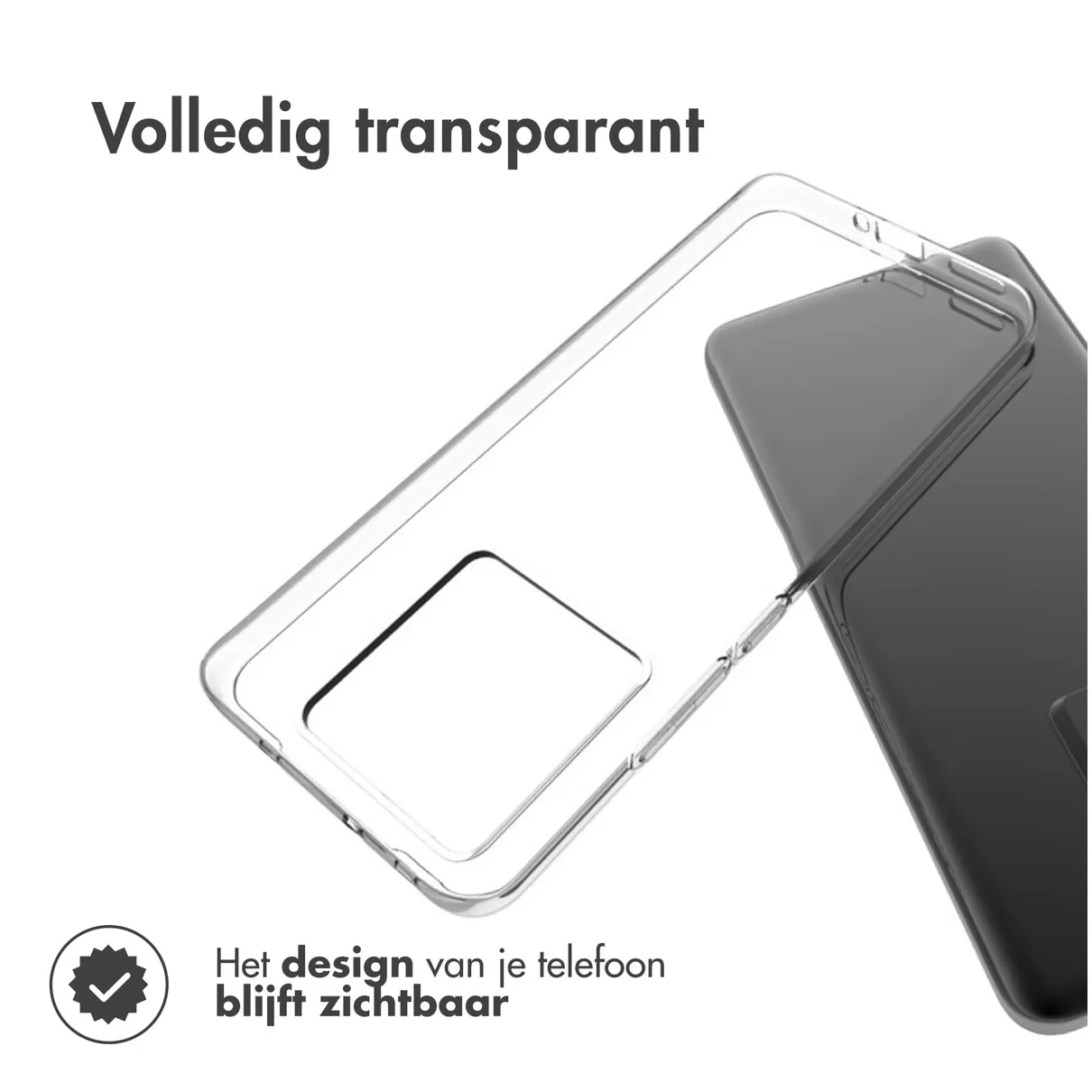 Accezz Clear Backcover Xiaomi 13T / 13T Pro Transparant