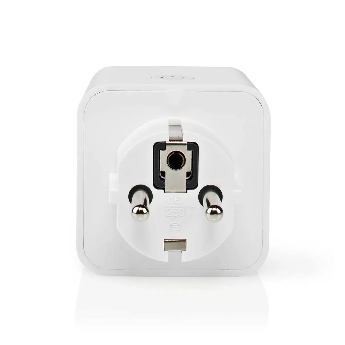 Nedis SmartLife Smart Stekker | Wi-Fi | Energiemeter | 3680 W Wit