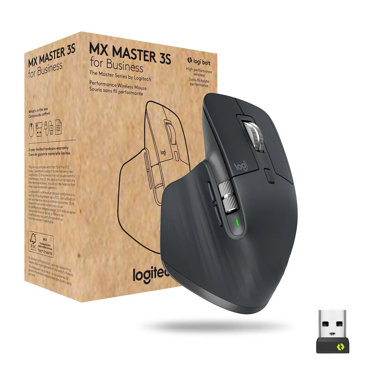 Logitech MX Master 3S for Business Grafiet