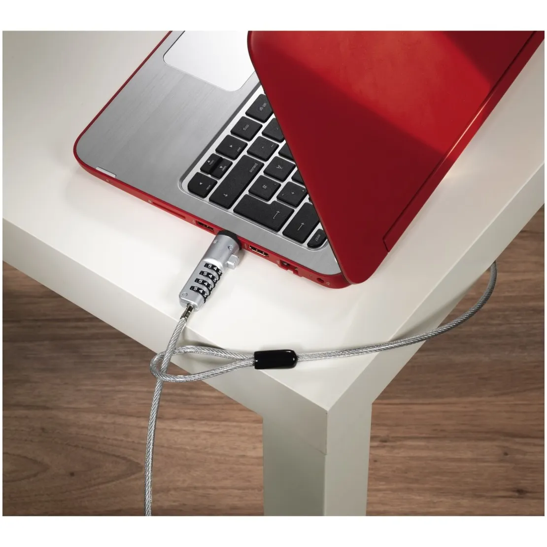 Hama Notebook beveiliging USB met cijferslot Zilver