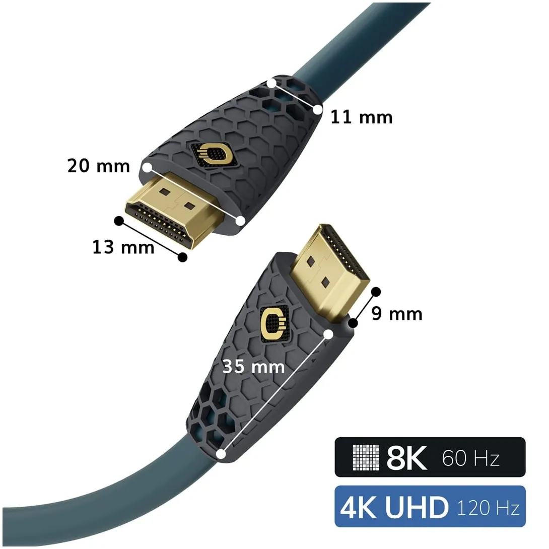Oehlbach FLEX EVOLUTION UHD HDMI 1,5M Blauw