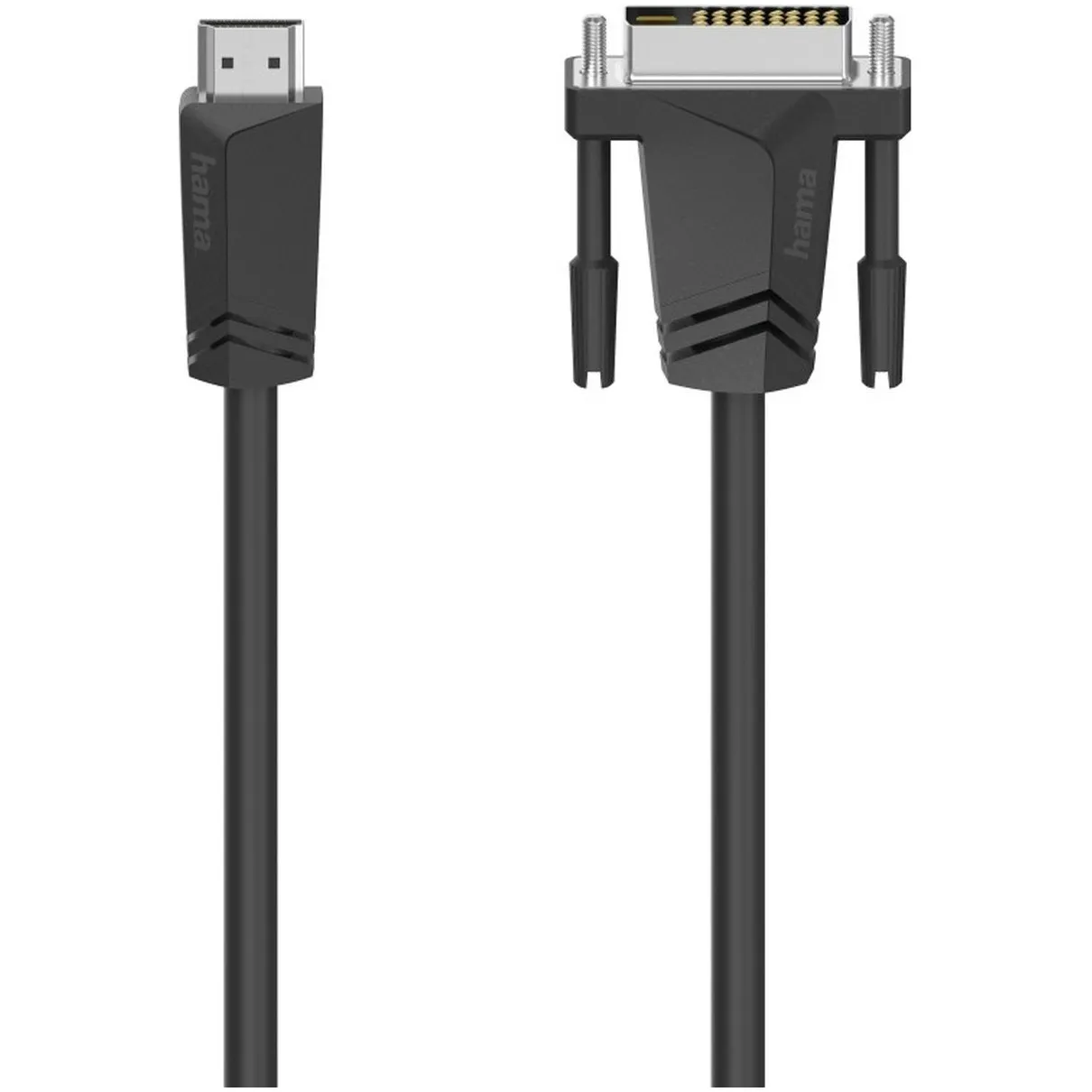 Hama Verbindingskabel, HDMI-stekker - DVI/D-stekker, 1,5 m