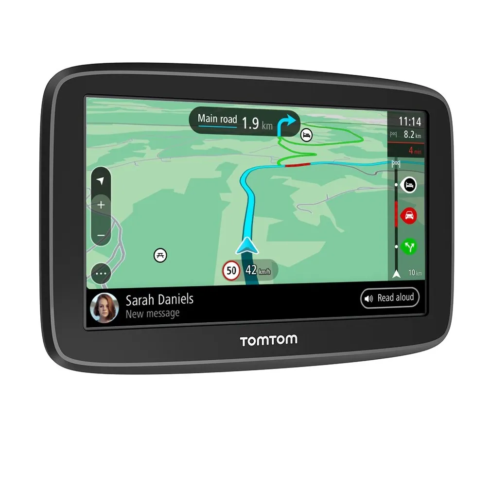 Tomtom Go Classic 6" met dubbele autolader 2.4a