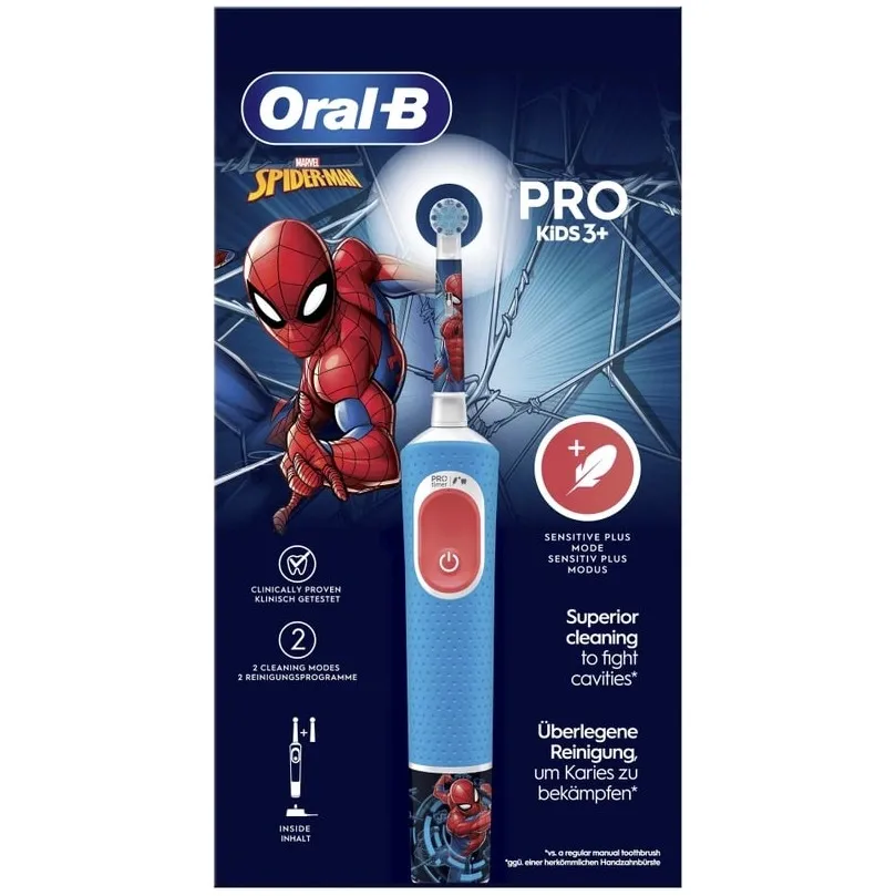 Oral B PRO KIDS 3+ Spiderman