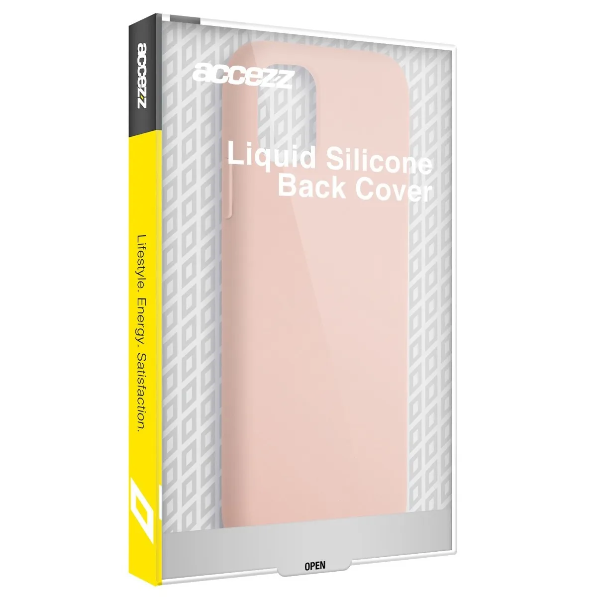 Accezz Liquid Silicone Backcover Samsung Galaxy S23 Plus Roze