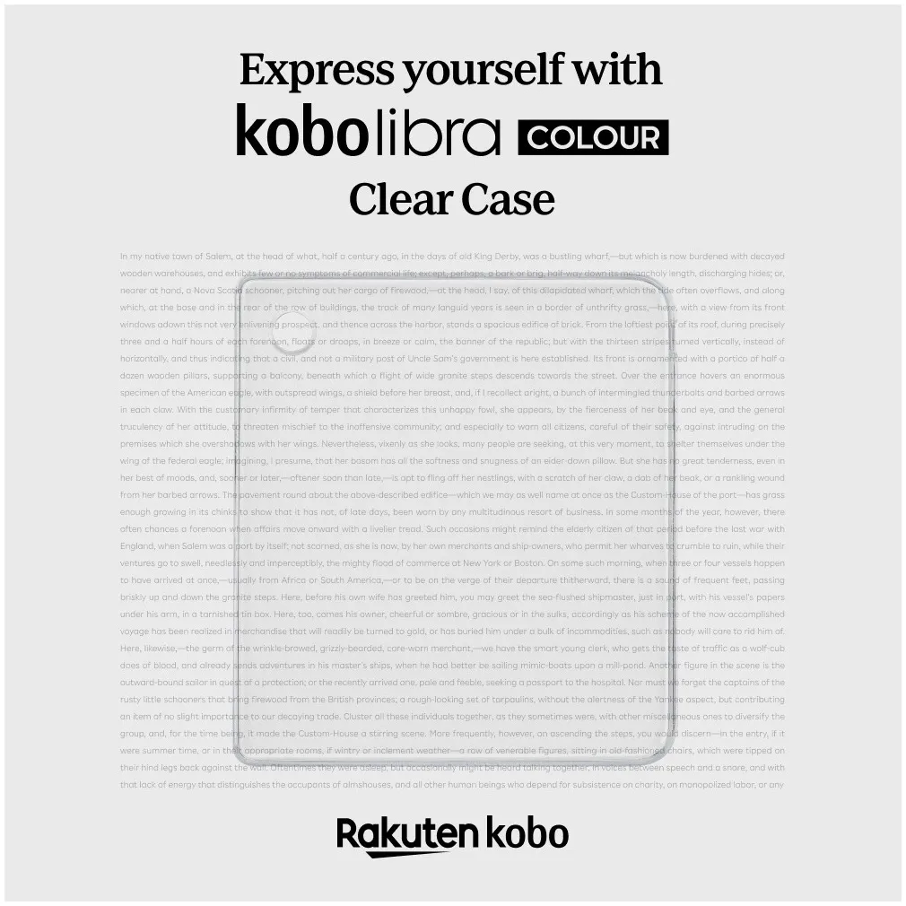 Kobo Libra Clear Case Transparant