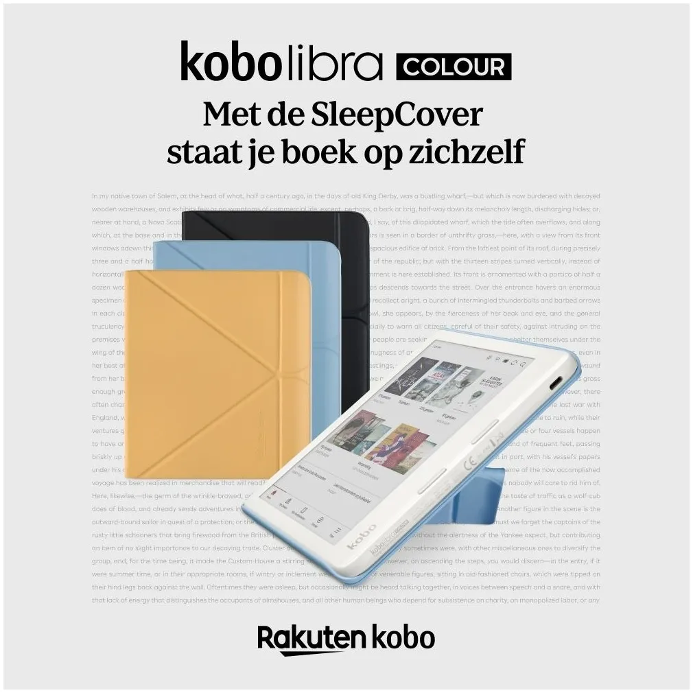 Kobo Libra SleepCover Case Zwart