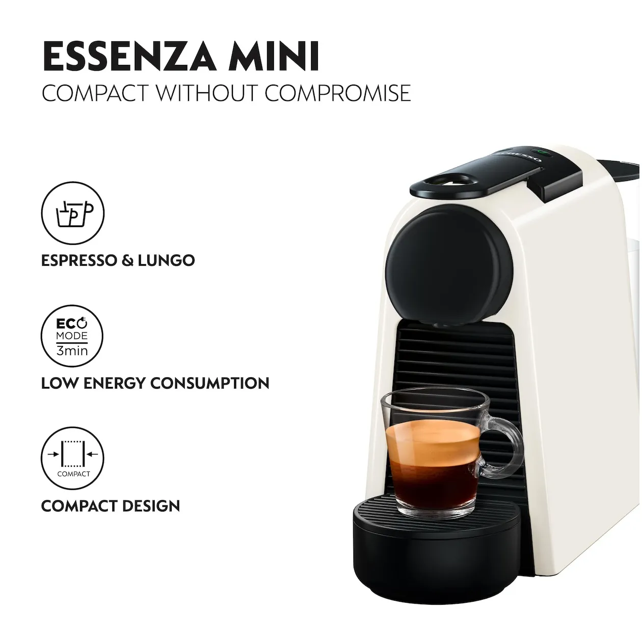 Magimix Nespresso Essenza Mini M115 Wit