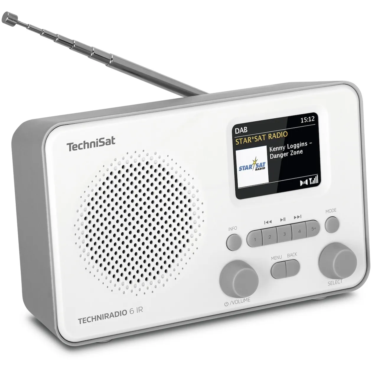 TechniSat Techniradio 6 IR Wit/grijs