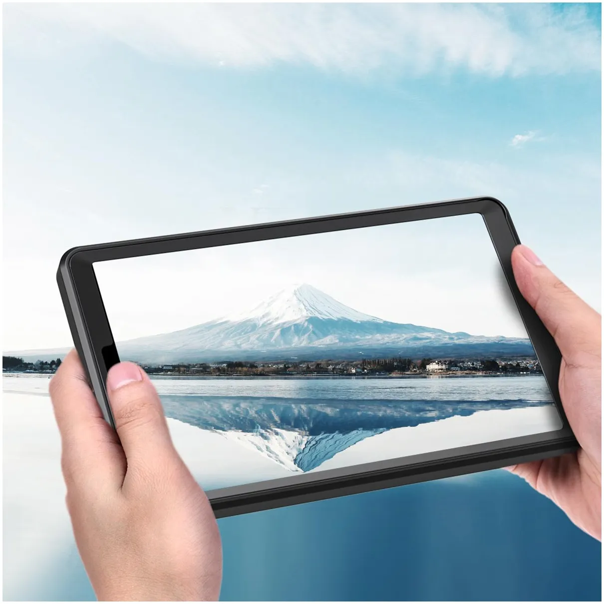 Accezz Rugged Back Case Samsung Galaxy Tab A9 Zwart