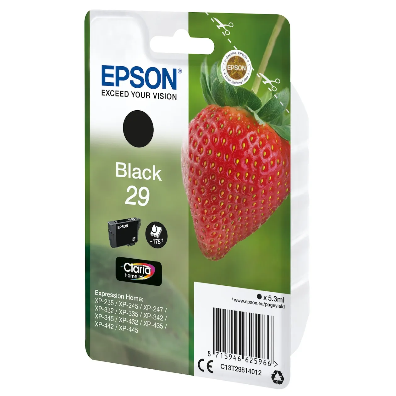 Epson 29 - Aardbei Zwart