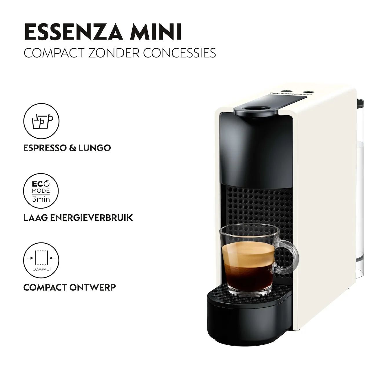 Krups Nespresso Essenza Mini XN1101 Wit