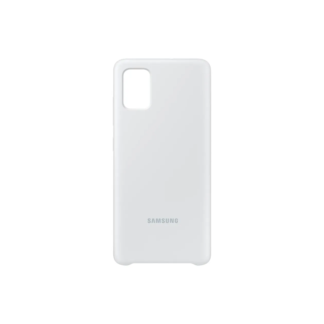 Samsung Silicone cover Galaxy A51 Wit