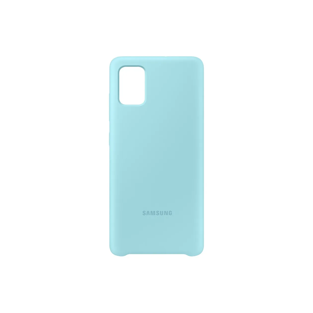 Samsung Silicone cover Galaxy A51 Blauw