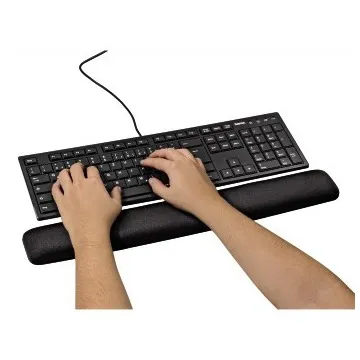 Hama Ergonomisch polssteun voor toetsenbord Zwart