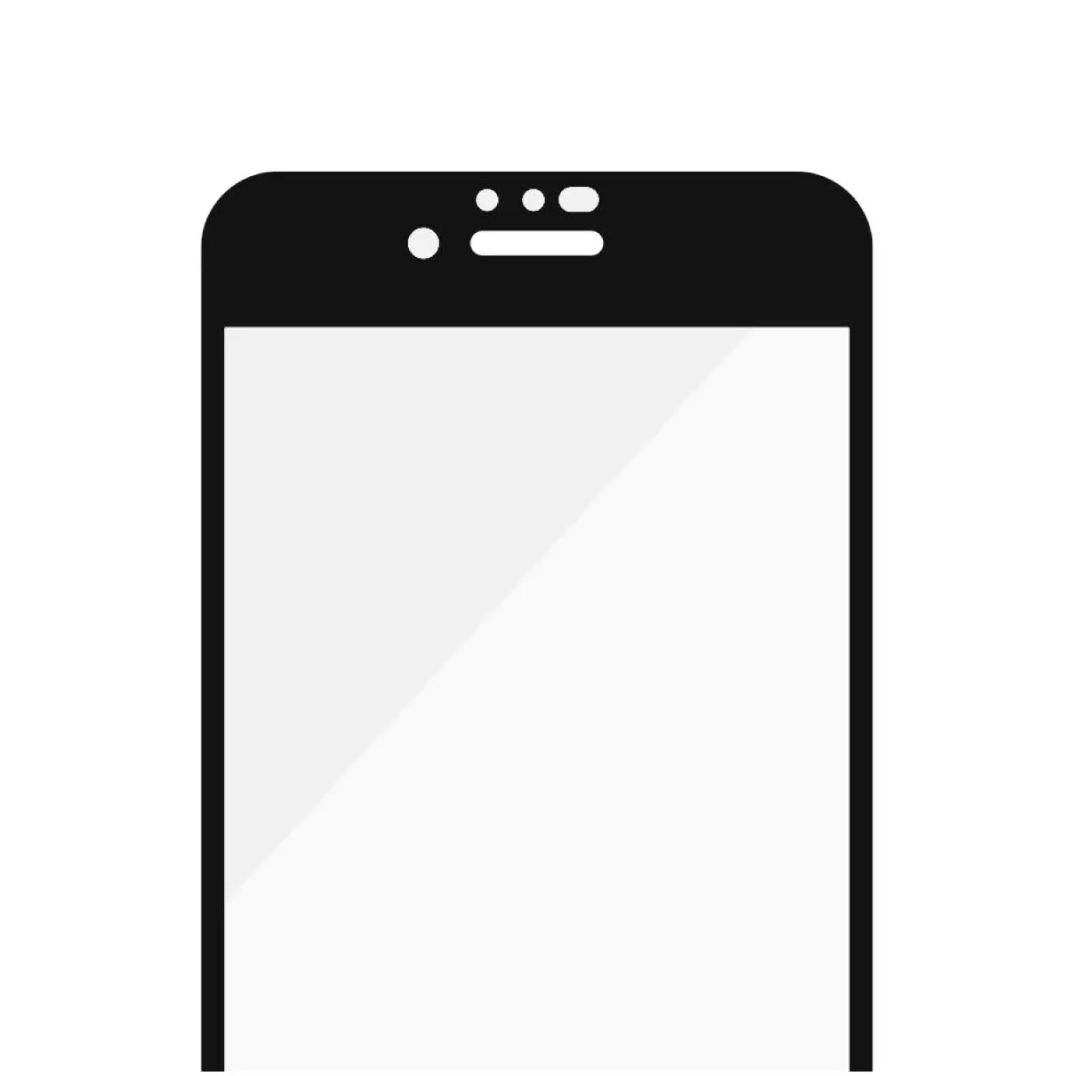 PanzerGlass Apple iPhone 6/6s/7/8/SE (2020) Case Friendly Zwart