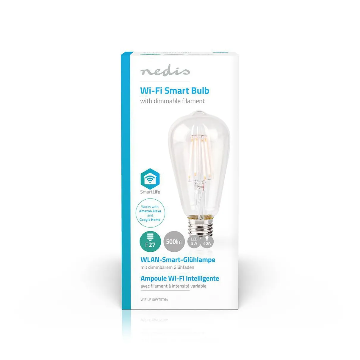 Nedis Wi-Fi Smart LED Filament Bulb | E27