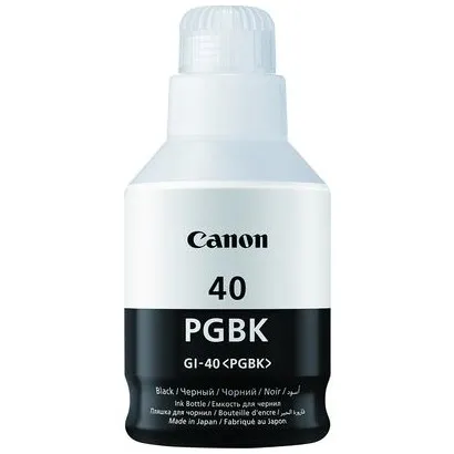 Canon gi-40 ink bottle black Zwart