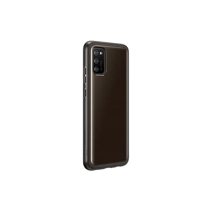 Samsung Soft clear cover - voor Galaxy A02s Zwart