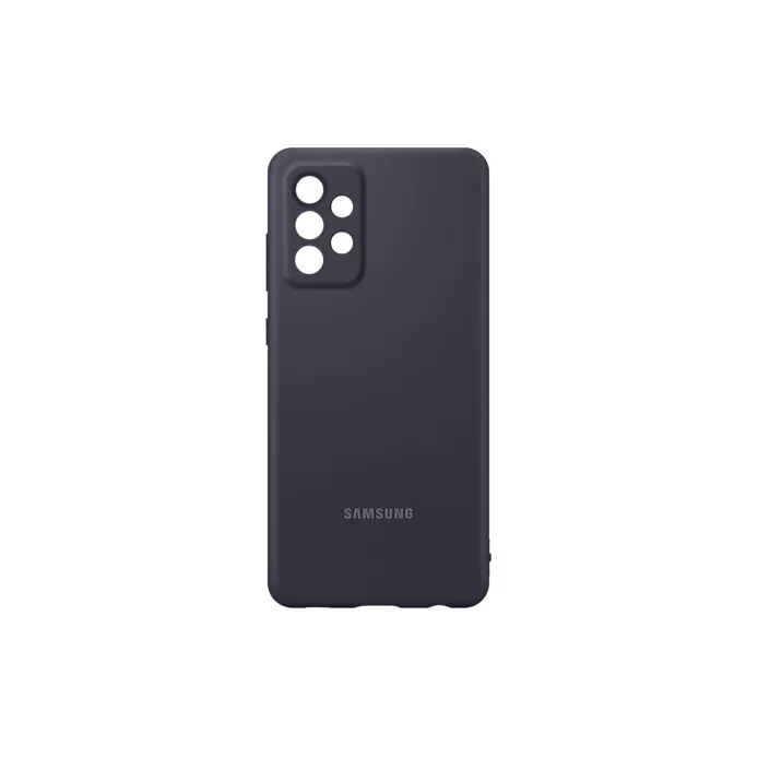 Samsung Galaxy A72 Silicone Cover Zwart