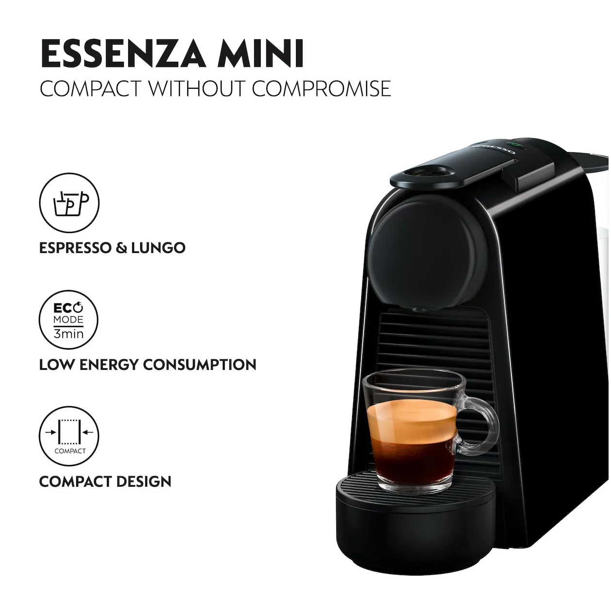 Magimix Nespresso Essenza Mini M115 11368NL Zwart