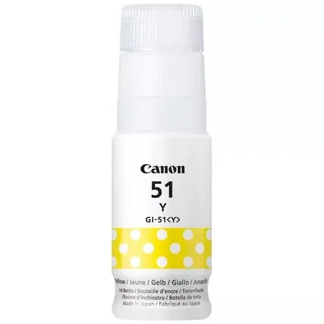 Canon gi-51 ink bottle yellow Geel