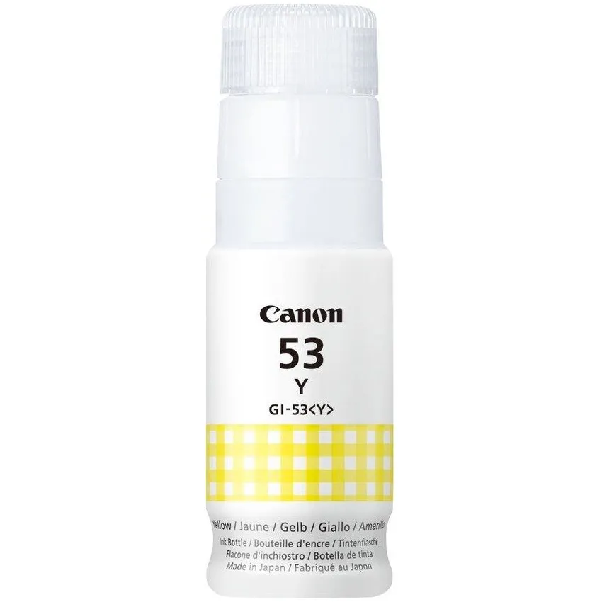 Canon gi-53 ink bottle yellow Geel