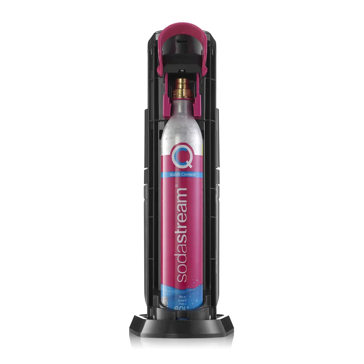 Sodastream DUO Starterpack incl.2x 1l.Fles + Quick Connect Cil. Zwart