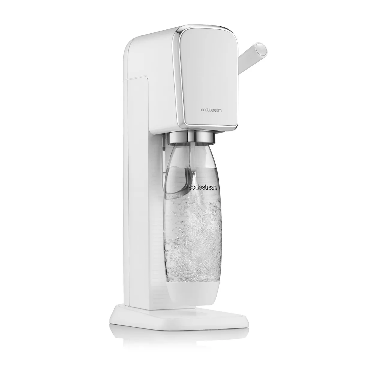 Sodastream ART Starterpack incl. 1l.Fles + Quick Connect Cilinder Wit/rvs