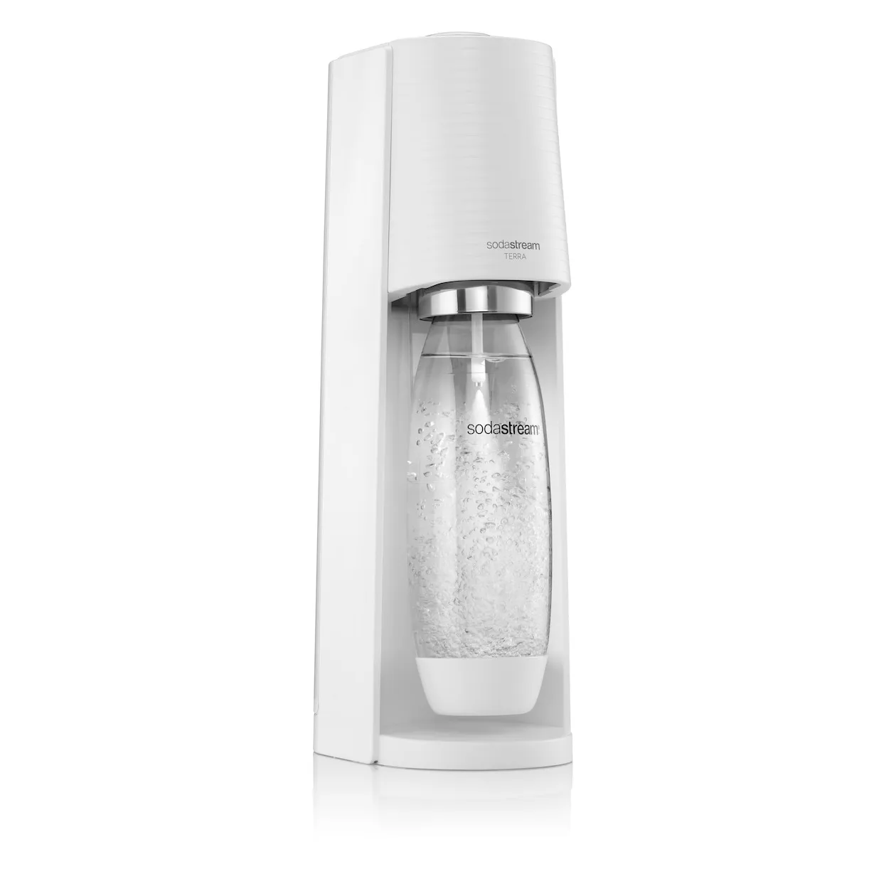 Sodastream TERRA Starterpack incl. 1l.Fles + Quick Connect Cilinder Wit