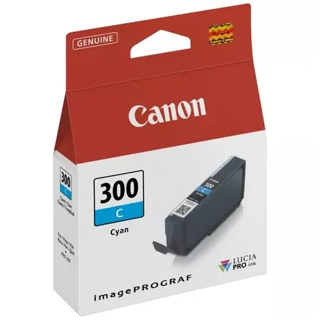 Canon pfi-300 ink cyan Cyaan