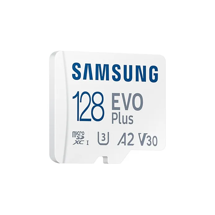 Samsung EVO Plus 128GB microSDXC + SD Adapter Wit