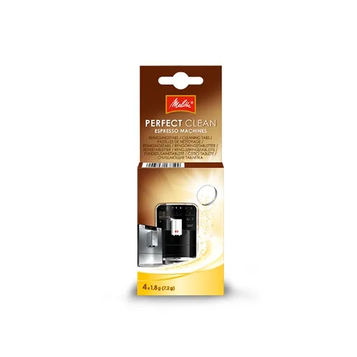 Melitta Perfect Clean Espresso Tabs 4 x 1,8 gr. Wit