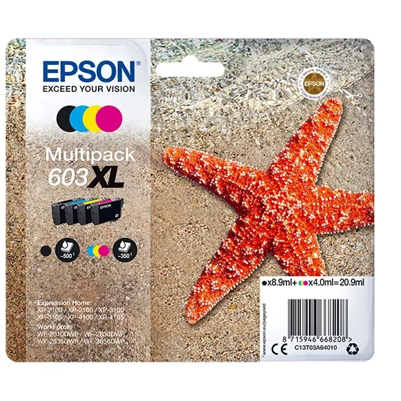 Epson Multipack 4-colours 603XL Zeester